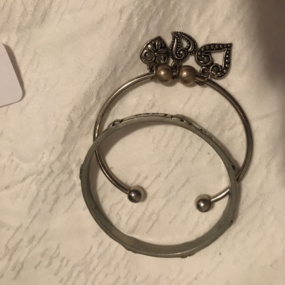 Vintage heart & love bracelet